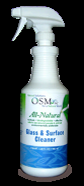 OSM Natural Glass & Surface Cleaner 24oz. Spray Bottle